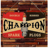 P44 Vintage Champion Spark Plug Metal sing