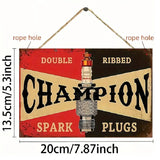 P44 Vintage Champion Spark Plug Metal sing