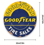 P54 Vintage Goodyear Tire Metal Sign
