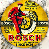 P59 Vintage Bosch Disk Brakes Metal Sign