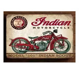 P7 Vintage Indian Motor Cycle Metal Sign