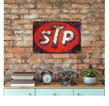 P91 Vintage STP Motor Oil Metal sign