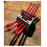 P98 V8 Block Business Card & Pen Holder