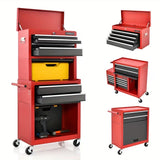 P299 6 Drawer Tool Cabinet Red