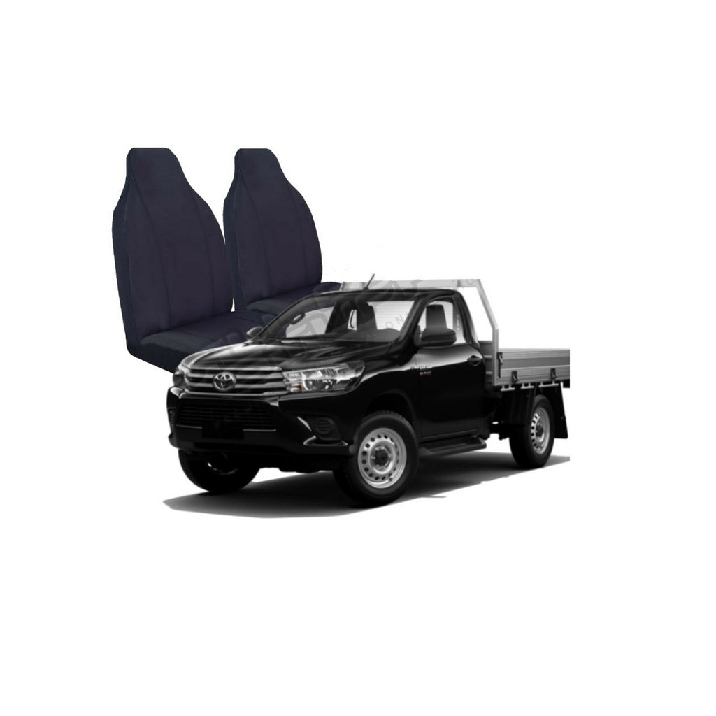 Toyota Hilux Workmate / SR 10/2015 - Current Canvas Seat Cover Single Cab
