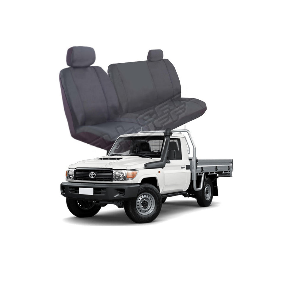 Toyota Landcruiser HJ80 1994 - Current Canvas Seat Cover Single Cab