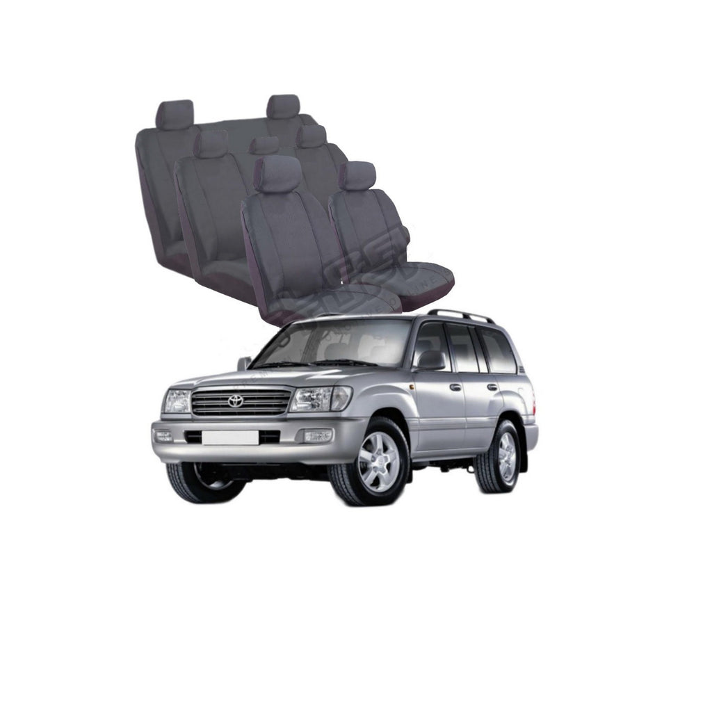Toyota Landcr uiser 100 Series 03/1998 - 10/2007 Canvas Seat Covers