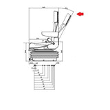 ETS004 All Purpose Equipment Seat