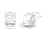 ETS019 All Purpose Equipment Seat